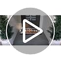 Indoor Outdoor Striped Area Rug - Washable Cotton Blend, 8x10 Light Beige & Black Variation