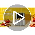 Chefman TurboFry Touch Air Fryer 5 Quart - Stainless Steel, Large Capacity
