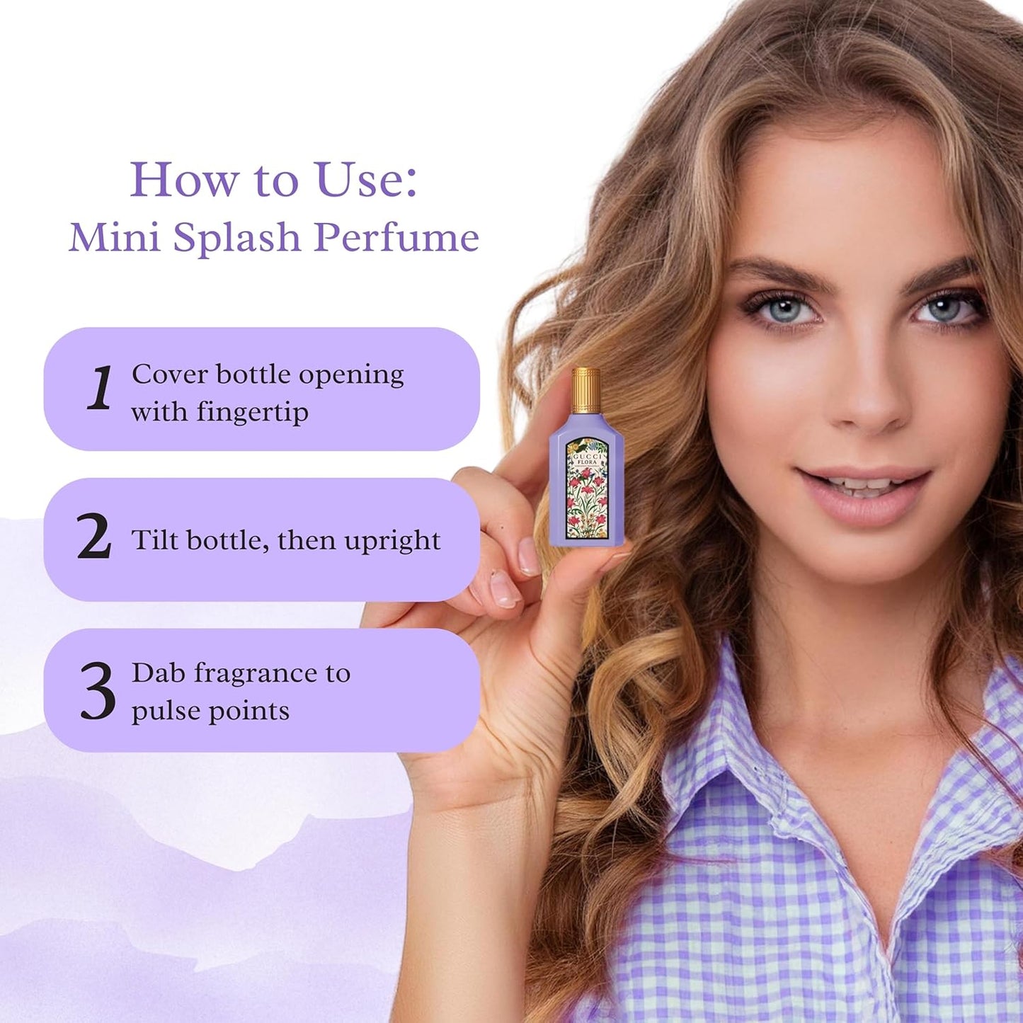 Gucci Flora Gorgeous Magnolia Mini Perfume for Women - 0.16 Fl Oz EDP