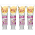 Burt's Bees Kids Toothpaste, Natural Flavor, Fluoride Free, Bubble Bee, 4.7 oz, Pack of 4