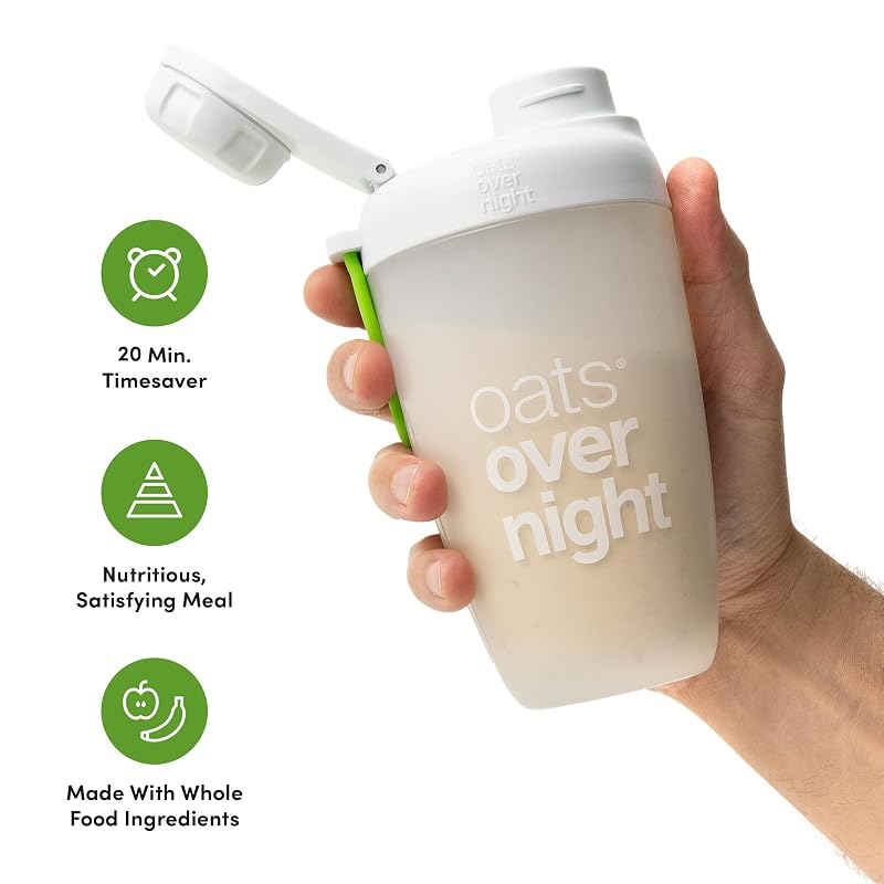 Oats Overnight Party Variety Pack – 24 Assorted 2.6 oz Overnight Oats