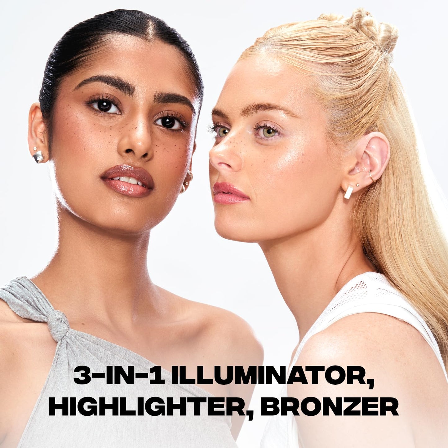 Sacheu Liquid Glow STAY-N Liquid Highlighter & Illuminator Makeup — 30ml Long Lasting Luminous Glow Lightweight Dewy Finish, Aura Glow