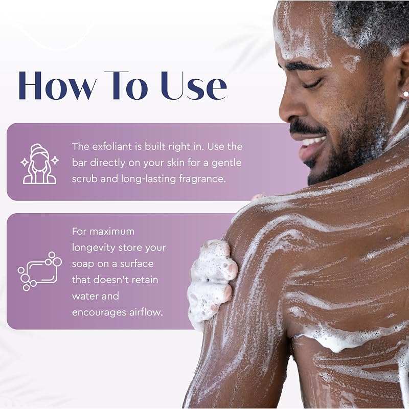Spice Loofa Soap - Exfoliating Bar with Seaweed & Glycerin, 5 oz (Pack of 6) – Variation: Spice