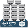 Harry's Razor Blades for Men - 14 Count - Premium Razor Blade Refill Cartridges