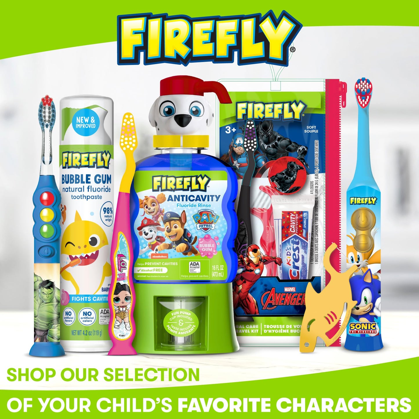 Firefly Clean N' Protect Teenage Mutant Ninja Turtles Power Toothbrush with 3D Character Cover, Soft Bristles, Battery Included, Ages 3+, 1+1