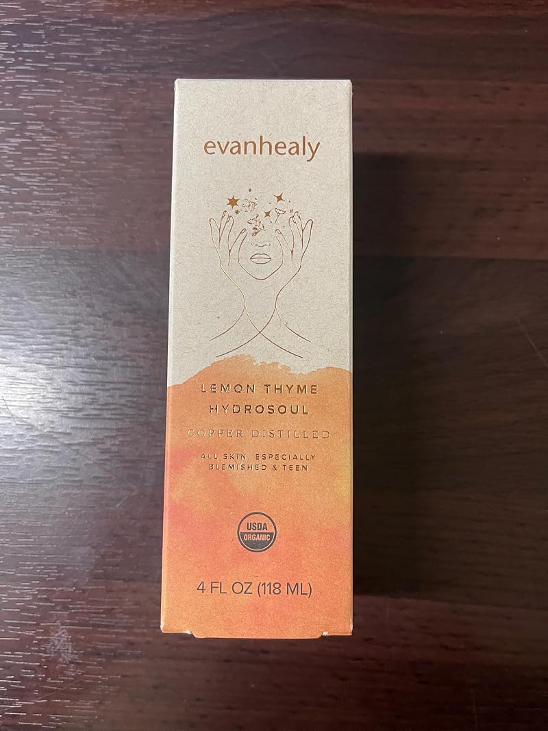 Lemon Thyme HydroSoul Toner - Organic Facial Hydrosol by Evanhealy