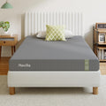 Novilla 6 Inch Twin Mattress In a Box - Cooling Memory Foam Twin (Grey) - 72h Expansion