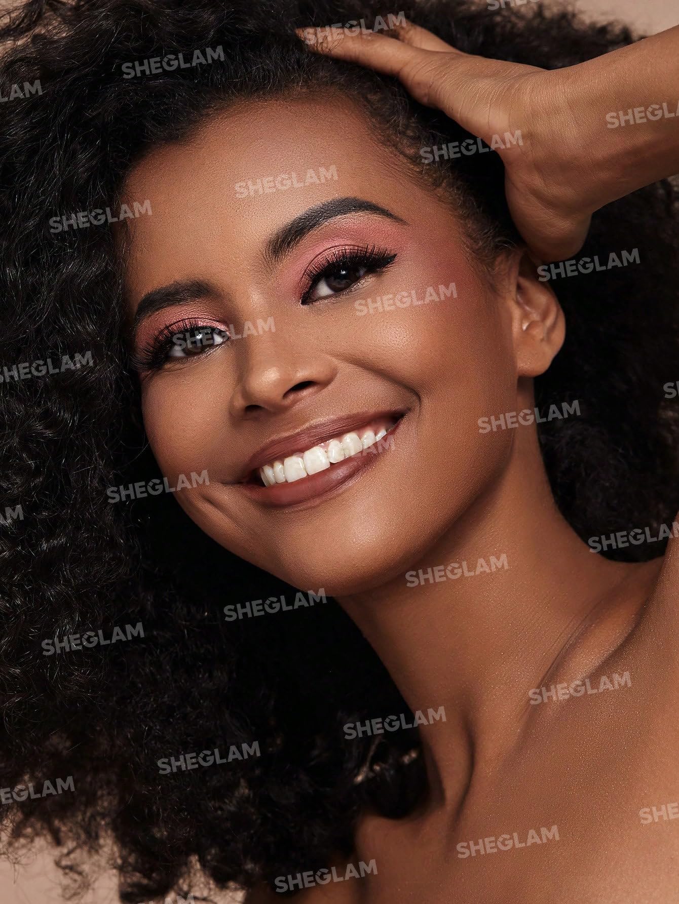 SHEGLAM 12-Color Matte Eyeshadow Palette Satin Metallic Pearlescent Soft Smooth High Pigment Eye Shadow Makeup with Brush - Berry