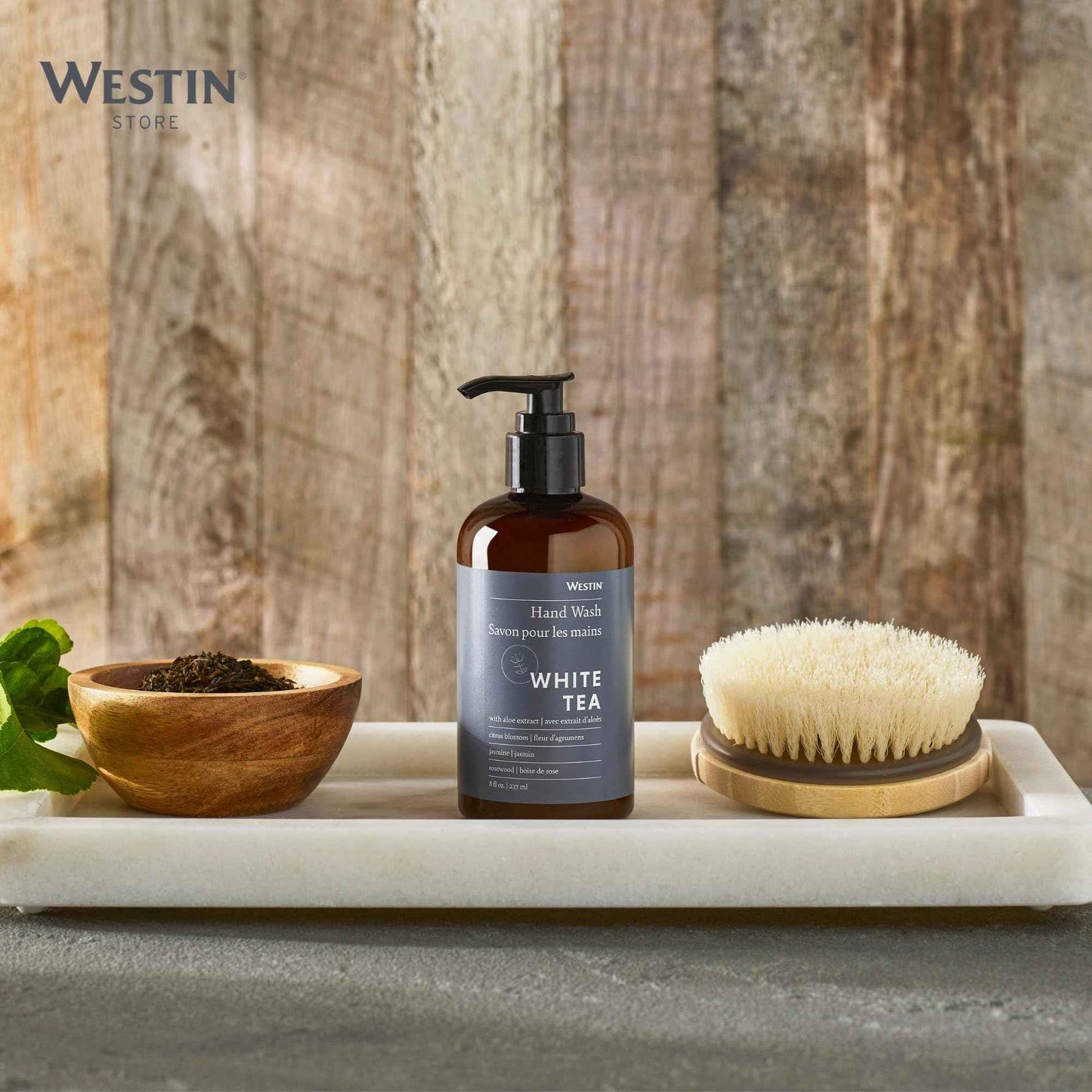 Westin White Tea Liquid Hand Soap - Signature White Tea Fragrance Combined With Aloe - Aromatherapy - Luxury Hotel Spa Collection - 8oz