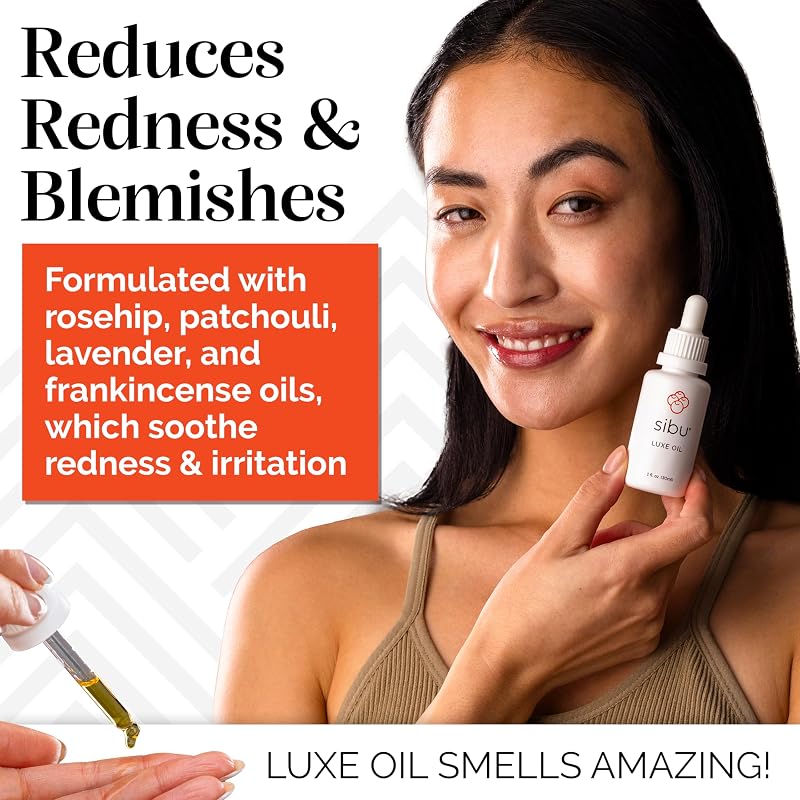 Luxe Oil with USDA Organic Essential Oils & Sea Buckthorn, 1oz