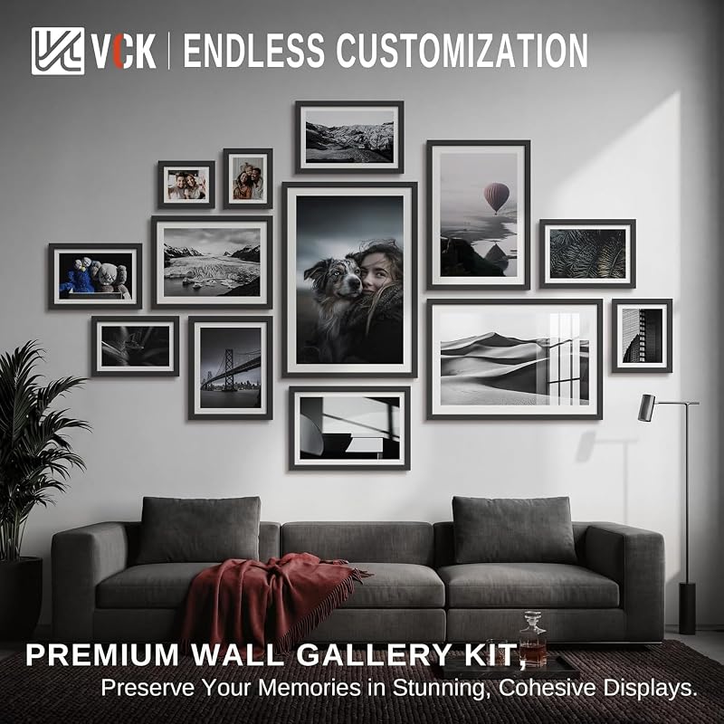 24x36 Poster Frame 3 Pack - Black Solid Wood Picture Frames (Variation: Black+3 Pack+24 x 36)
