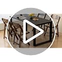 GTNSAFP Classic-Fruitwood Wooden Folding Chair Set of 2 – Space-Saving, Padded & No Assembly