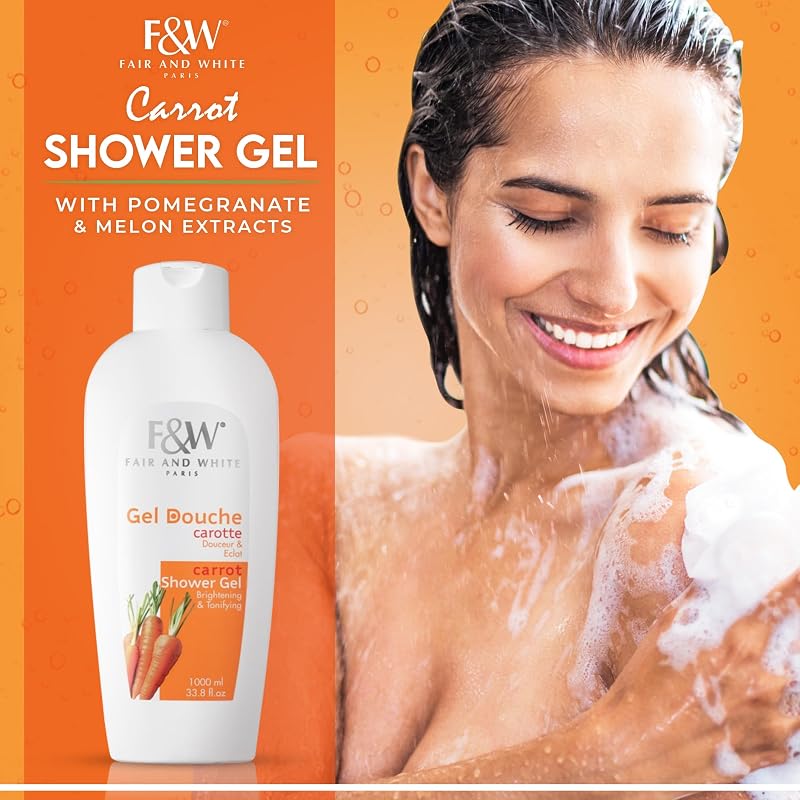 Carrot Tonifying Body Wash 1000ml – Hydrating Brightening Cleanser