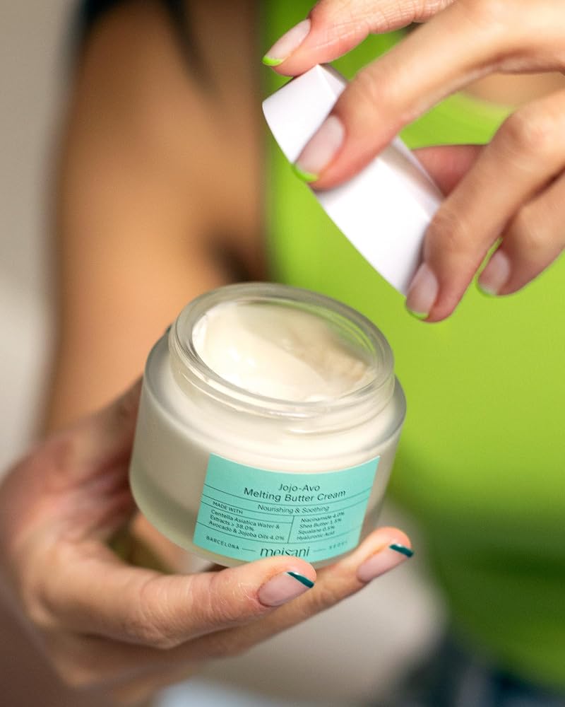 Jojo-Avo Melting Butter Cream with Avocado & Jojoba – Rich Body Moisturizer 1.76 fl oz