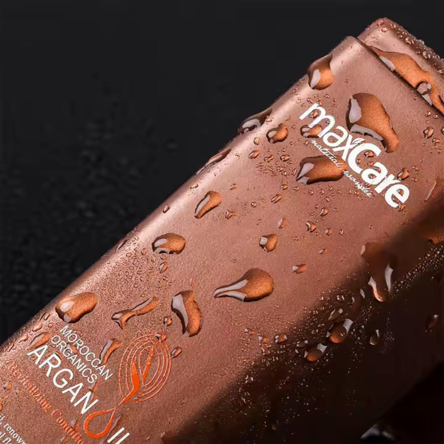 maxCare Argan Oil Shampoo and Conditioner Set, 2 x 260ml – Sulfate-Free, Paraben-Free, Keratin-Enriched, Moisture & Damage Repair