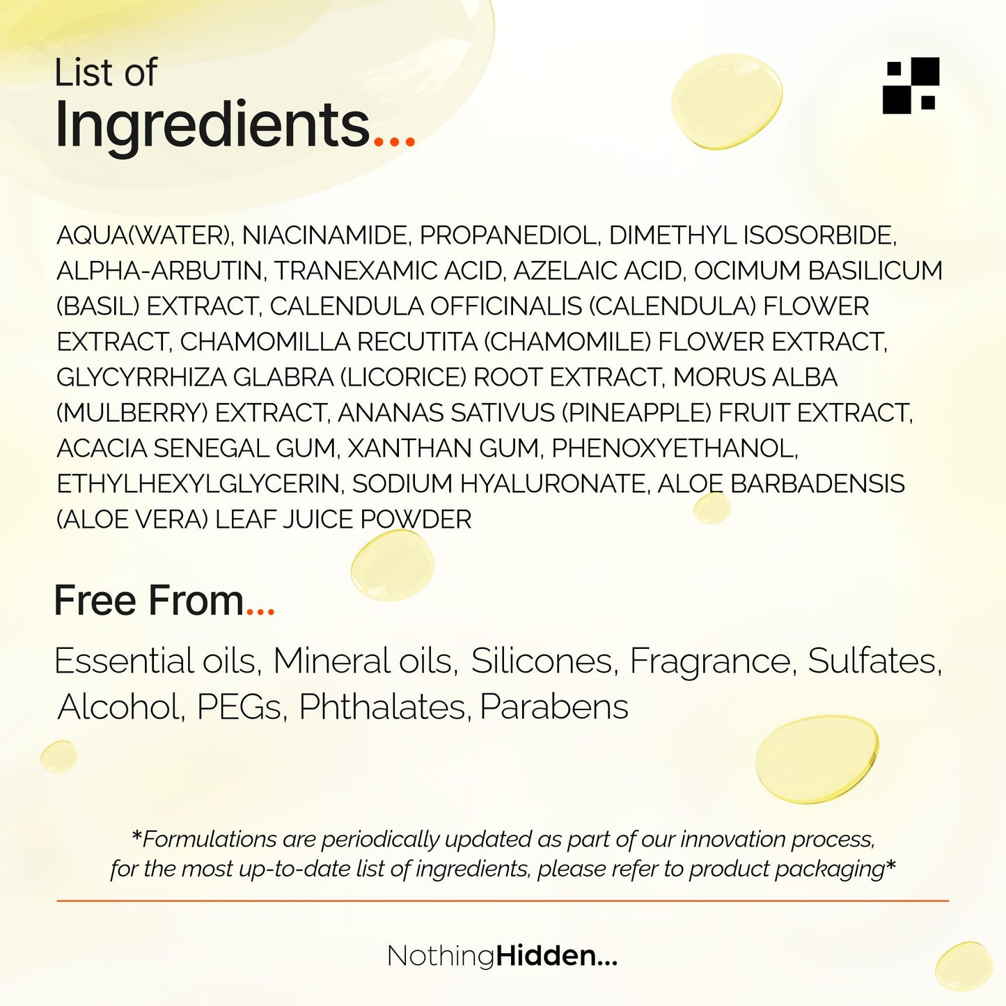 The SkinPixels 10% Niacinamide Brightening & Glow Face Serum – Reduces Dark Spots, Acne, Fine Lines & Wrinkles, Pore Minimizer, Anti-Aging with Tranexamic Acid, Alpha Arbutin & Hyaluronic Acid, 30ml