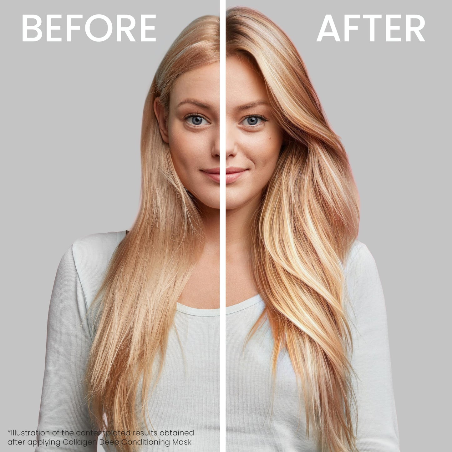 Hair Mask for Dry Damaged Hair and Growth, Deep Conditioner for Dry Damaged Hair, Hair Mask for Bleached Damaged Hair, Deep Conditioning Hair Mask Collagen with Hyaluronic Acid