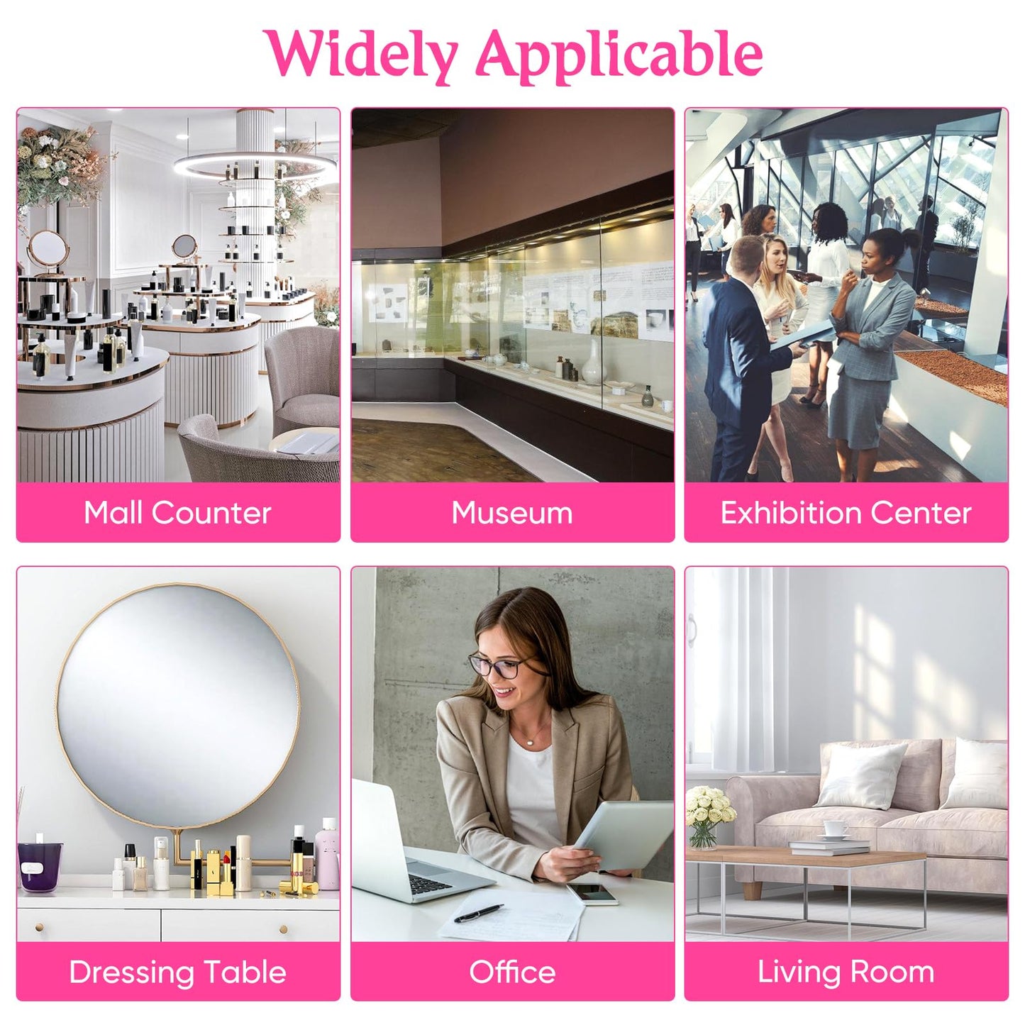 balacoo Lipstick Display Rack: 24 Compartment Acrylic Gloss Organizer Lipstick Organizer Holder Clear Makeup Organizer Case for Lip Gloss Brushes