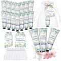 Blue Pumpkin Hand Cream Gift Set, 50-Count (50x Hand Lotion, 50 Organza Bags) Baby Shower Favors