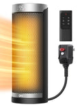 Dreo 1500W Space Heater with ALCI Safety Plug - Silver (Variation: Silver+ALCI Plug)