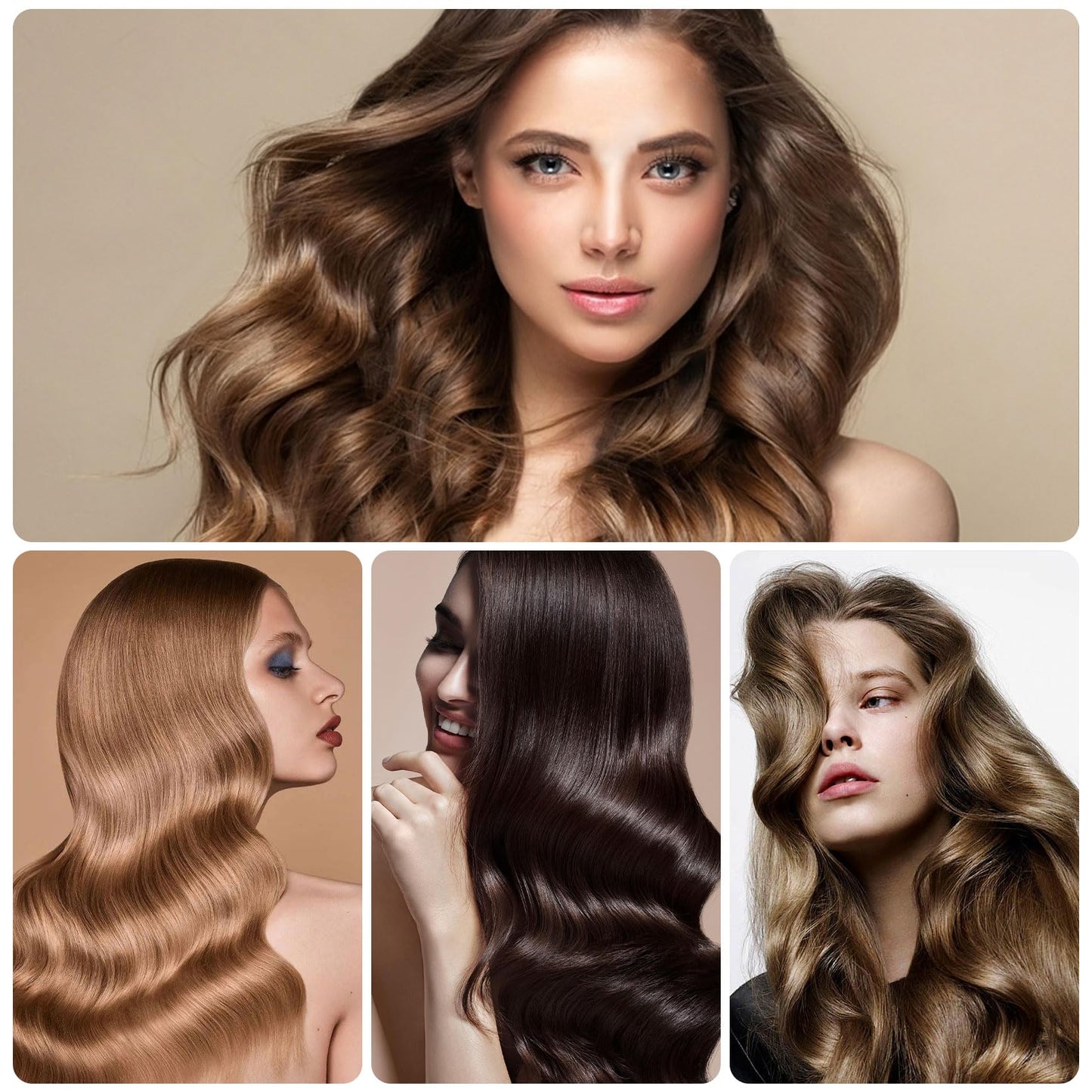 STSTR 100pcs Hair Perm Papers, Breathable Salon End Papers for Hair Rollers, Disposable High Temperature Resistant Hair Curling Paper for Cold Hot Perms, Hair Styling Tools for Professional, Home