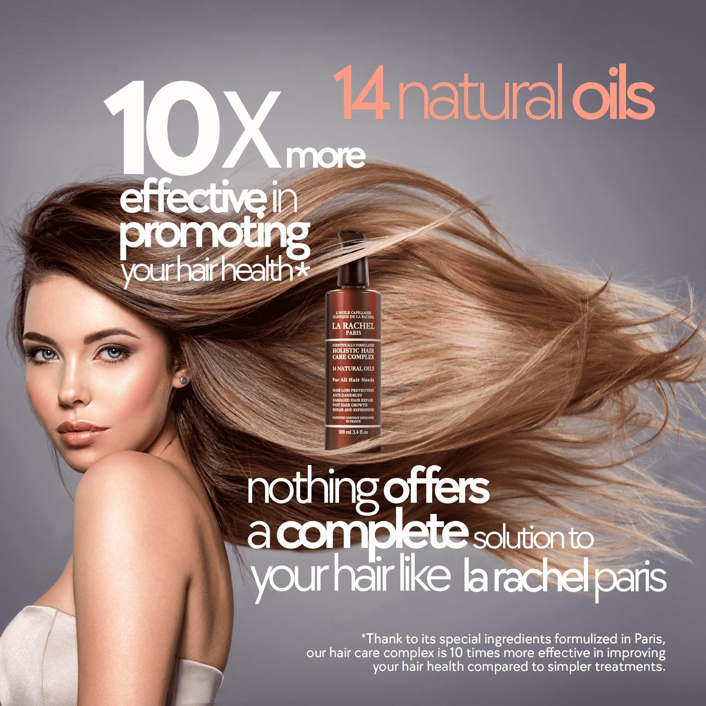 Hair Growth Oil for Thicker Stronger Hair - Vegan Rosemary Castor Oil Blend with Almond Coconut Pumpkin Seed and Black Seed Oils | Natural Scalp Oil for Growth and Shine | 14 Natural Oils 3.4 fl oz