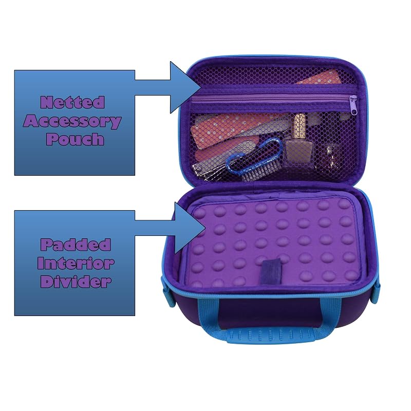 Portable Nail Drill Case - Hard Shell Carrying Case for Rechargeable Nail Machines
