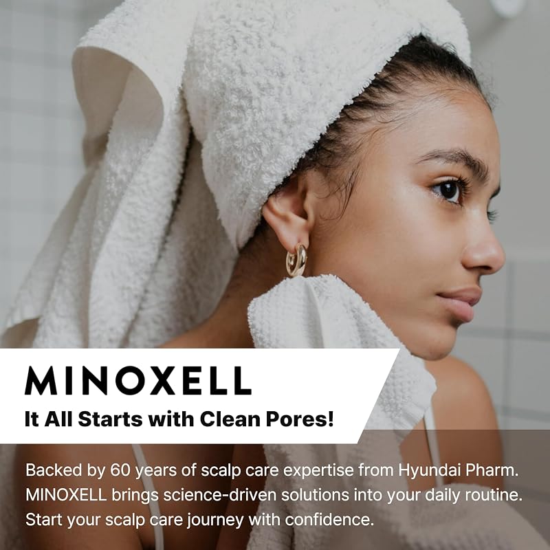 Minoxell Scalp Intensive K-Shampoo Playful Edition 13.5 Fl Oz