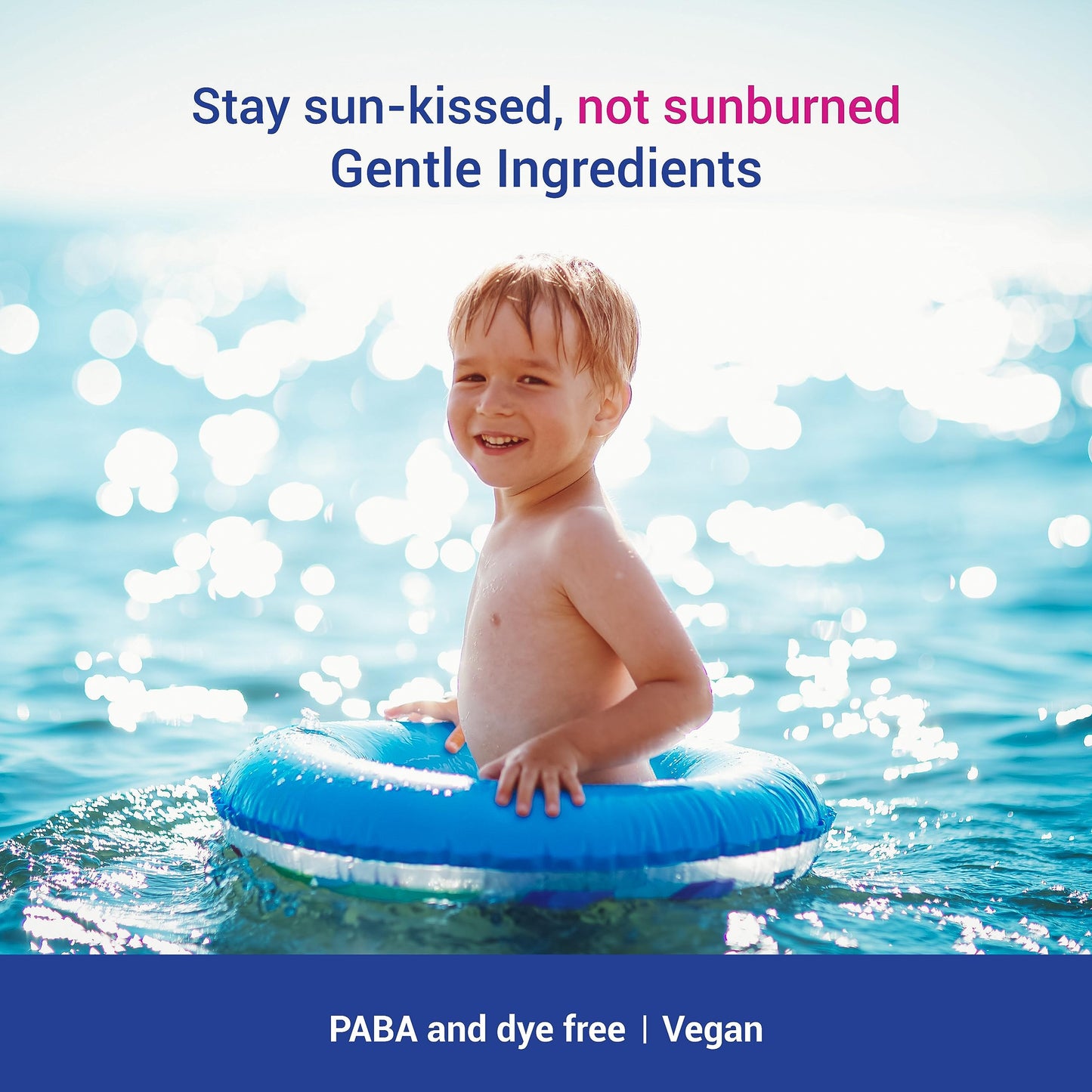 NO-AD KIDS SPF 50 Sunscreen Spray | Non-Greasy, Waterproof and Non toxic Sunscreen | Suitable for All Skin Types | Broad Spectrum Protection for Active Lifestyles | 9 oz