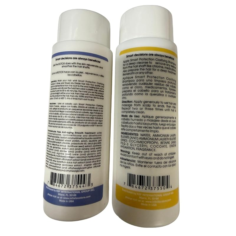 Clarifying Shampoo with Keratin Treatment - 4oz Rejuvenating Hair Care