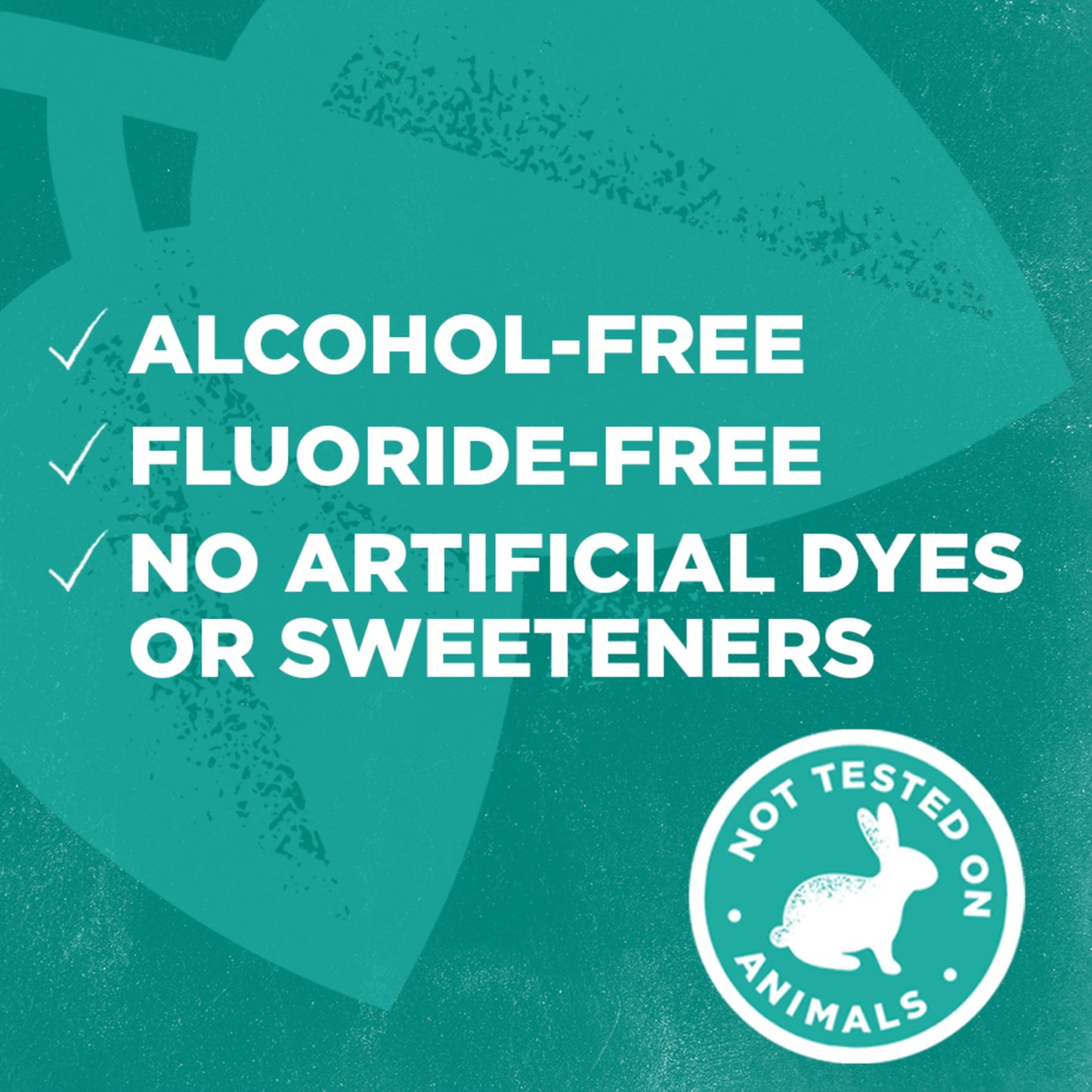 Tom's of Maine Natural Wicked Fresh Alcohol-Free Mouthwash, Cool Mountain Mint, 16 oz. 6-Pack (Packaging May Vary)