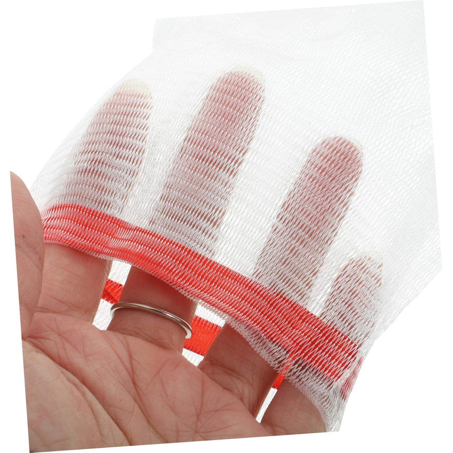 FOMIYES 10pcs Soap Foaming Net Exfoliating Pouch for Bar Soap Drawstring Mesh Bag for Face Body Cleansing Random Style