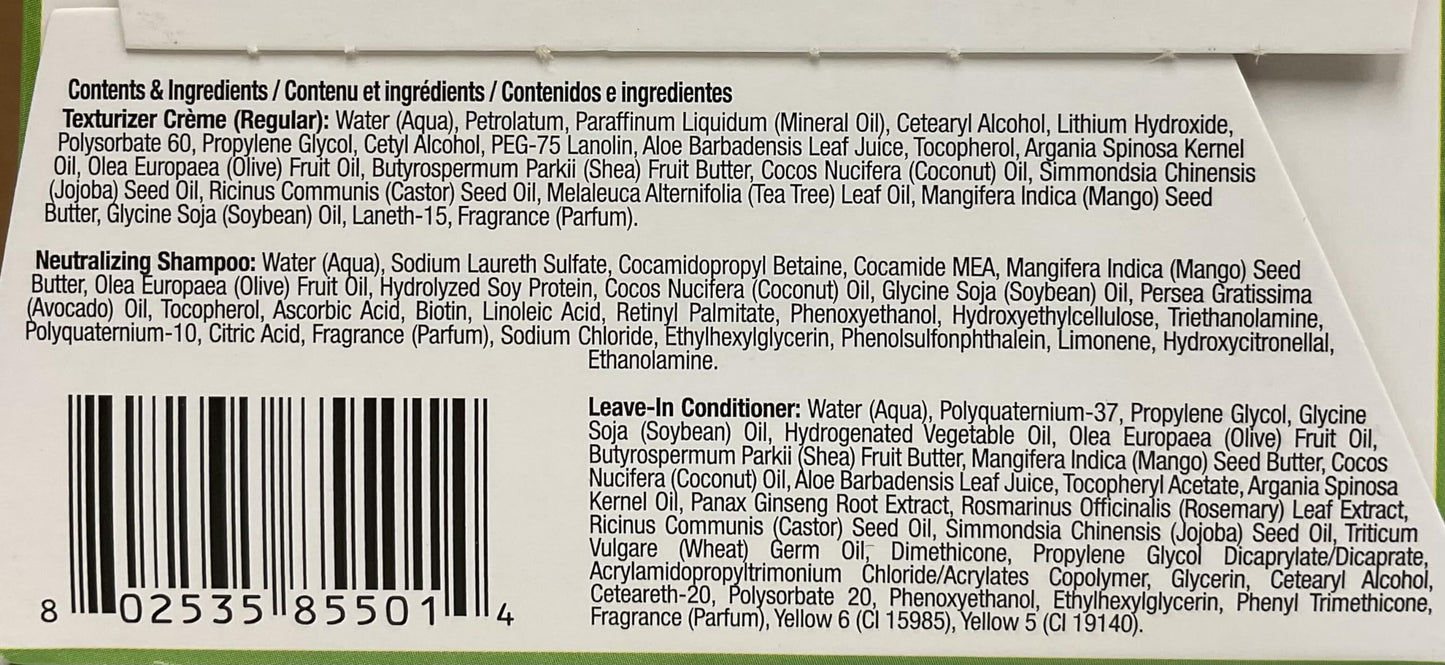 Soft & Beautiful Botanicals Texturizer [Regular] (Pack of 2)