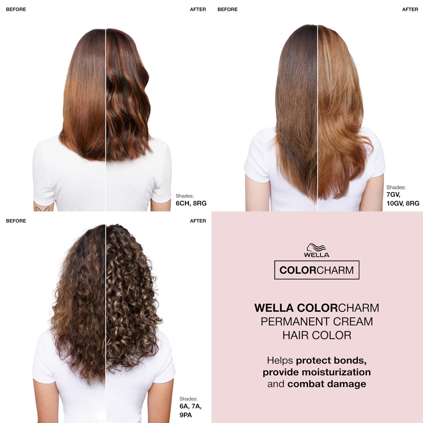 COLORCHARM Permanent Cream Hair Color, 5N Light Brown, 2 oz.