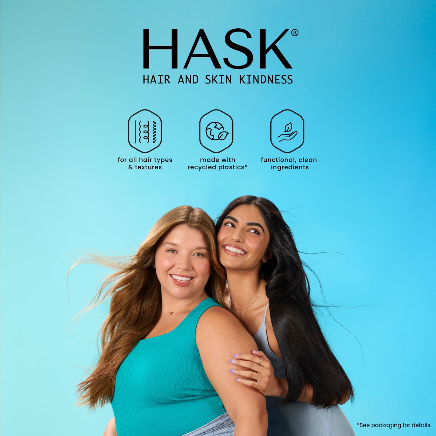 HASK Mega Slip Pre-Shampoo Detangler with Aloe Juice & Squalane for Wavy, Curly, Coily & Kinky Hair, Moisturizes, Adds Slip, Reduces Breakage, Vegan, Sulfate-Free, Cruelty-Free – 12 fl oz