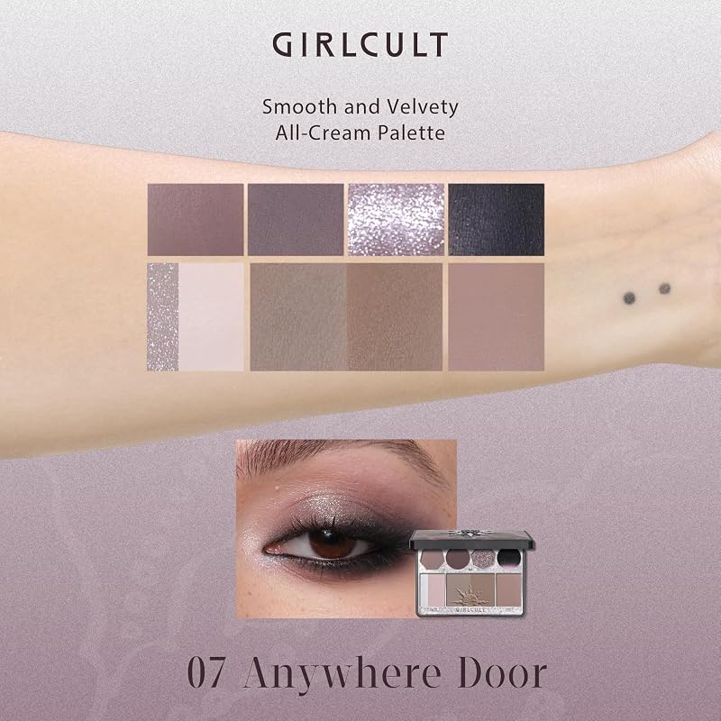 Anywhere Door #07 All-in-One Makeup Palette - Matte & Shimmer Finish