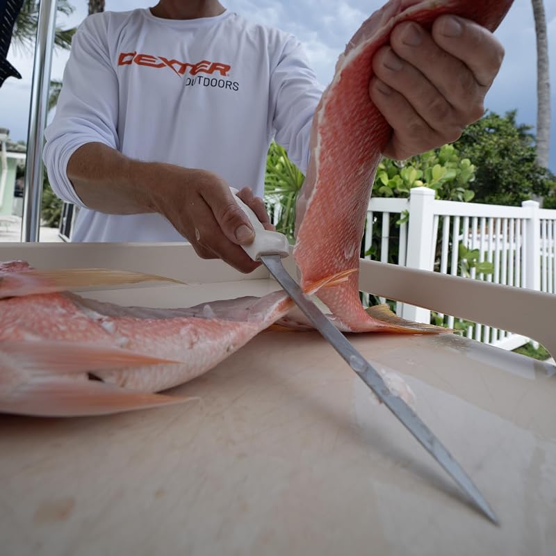 Dexter Outdoors 9" Flexible Fillet Knife with SOFGRIP & Edge Guard - Variation: 9" Flexible