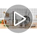 Stainless Steel Cookware Set of 10 - 6 Pots & Pans for All Stoves