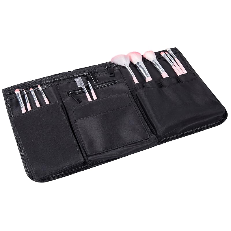 Professional Salon Apron with Multiple Pockets for Makeup Artist Canvas Waist Apron