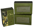 Olive Oil Soap Bar Trio - Deep Moisturizing Olive Green Sapone, 5.3 oz Each