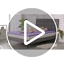 SINWEEK Queen Size 3-Inch Gel Memory Foam Mattress Topper with Cooling Cover