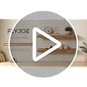 Live Edge Floating Shelves for Wall - 32 Inch Set of 2 Natural Elm Wood Shelves - Rustic Wall Storage