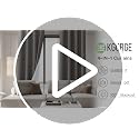 KGORGE Blackout Soundproof Curtains 4 Layers 52x84 Inches Pack of 2 - Black