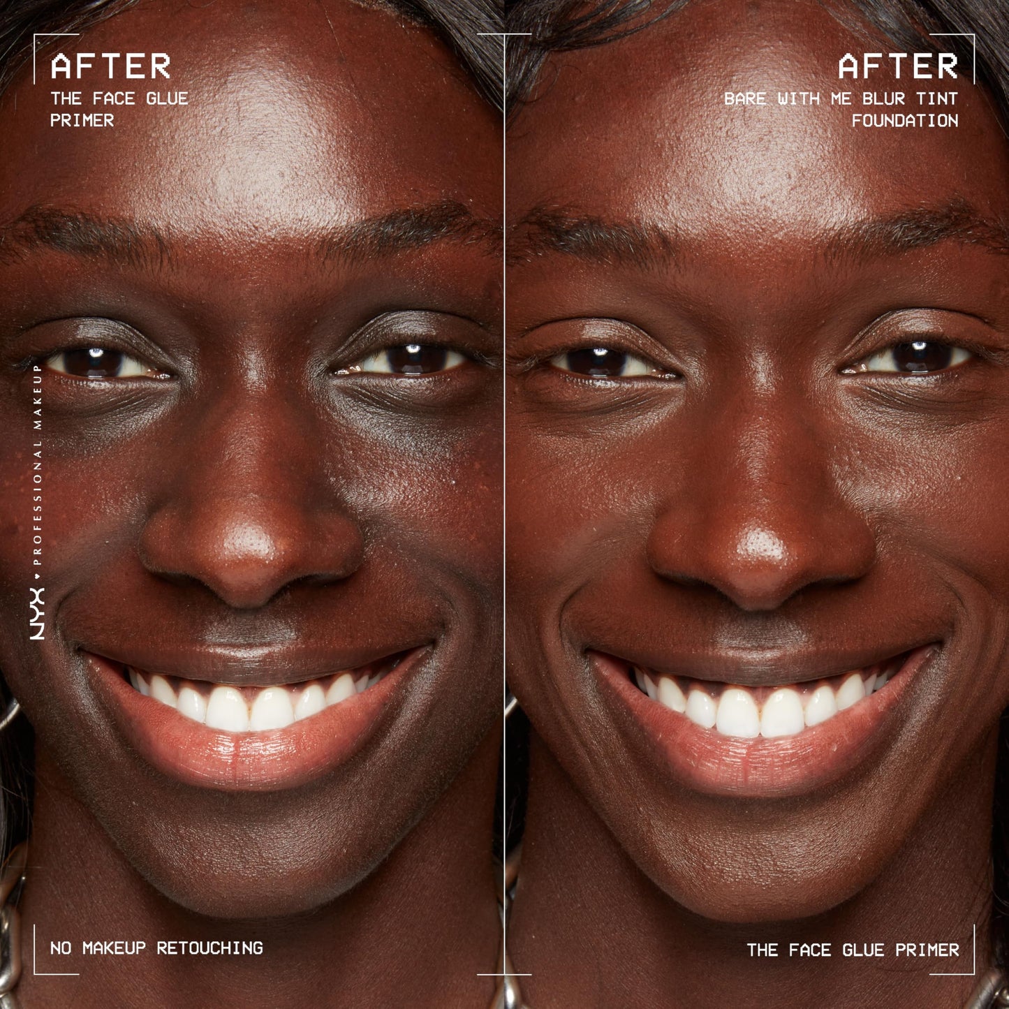 NYX PROFESSIONAL MAKEUP The Face Glue Gripping Primer, Hydrating Makeup Primer with Up To 24HR Wear, Vegan & Cruelty Free