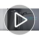 MakeFit Nickel Brushed Filtered Rain Shower Head & Handheld Combo High Pressure 12'' Dual Shower System with Water Softener