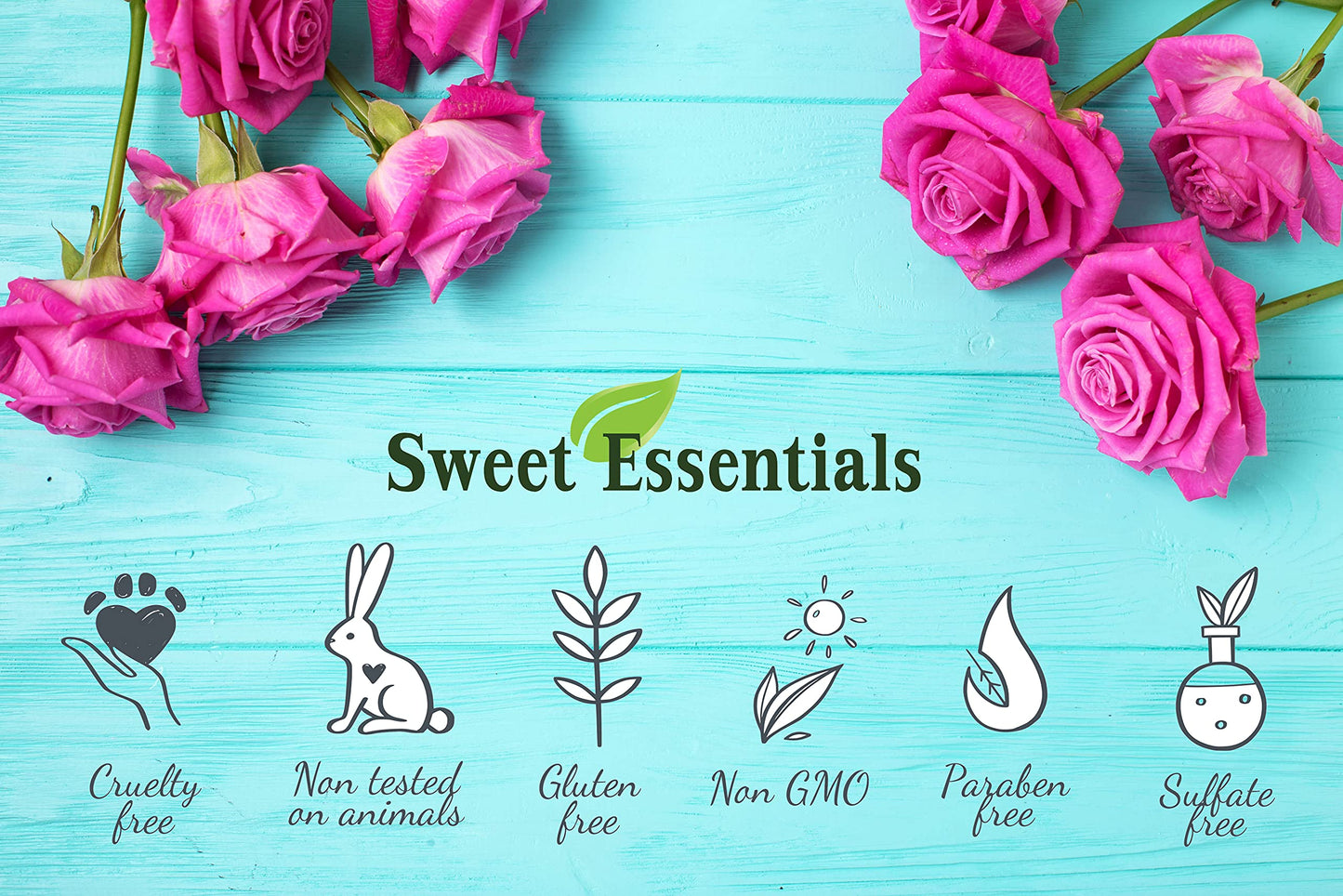 Sweet Essentials BACCARAT ROUGE-540 - (MFK Type), Fragrance - Perfume Oil, Made with Organic Oils, 2oz, Spray on Perfume Hair & Body Oil - Alcohol, Silicone & Preservative Free