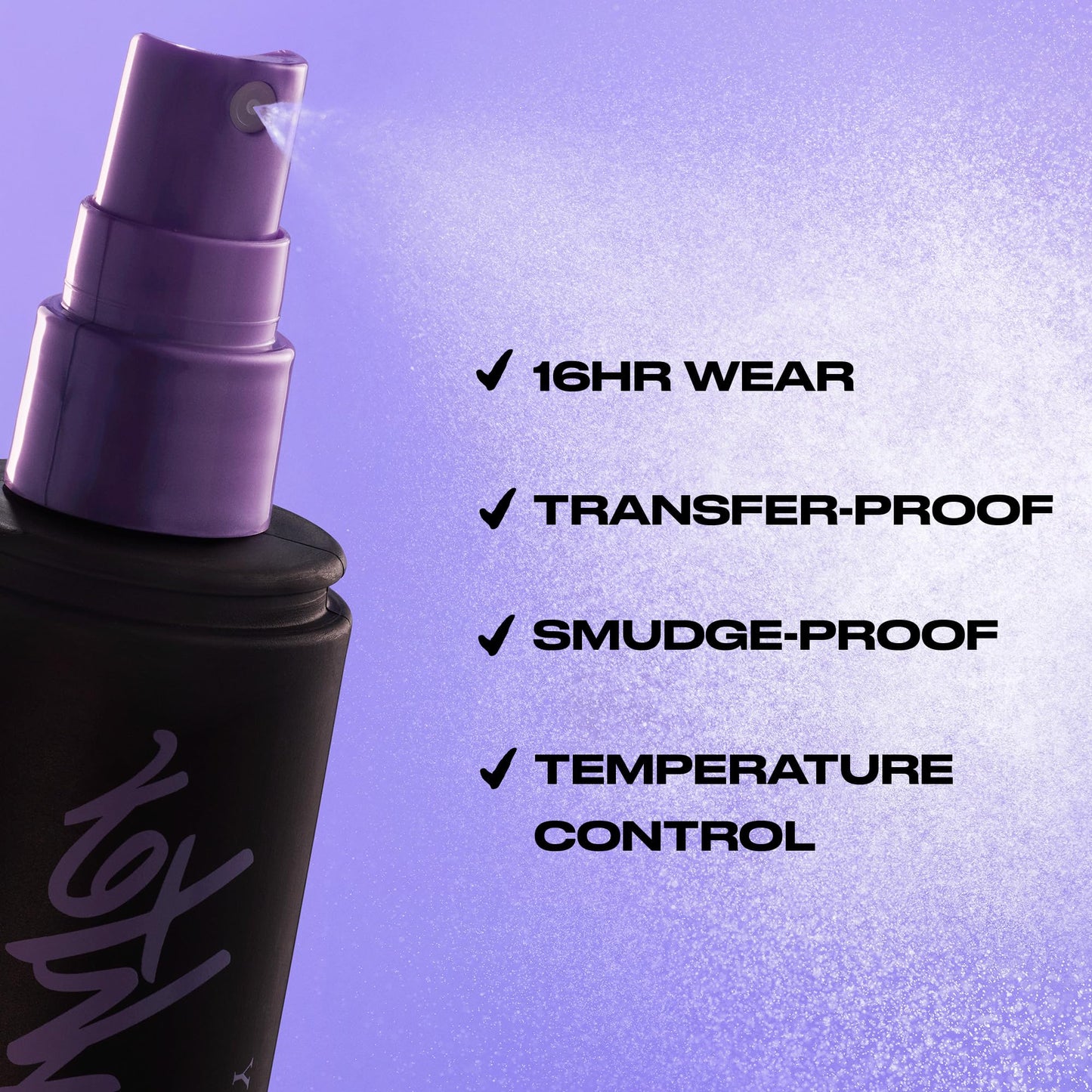 Urban Decay All Nighter Waterproof Makeup Setting Spray (Full Size) - Natural Finish, Smudge-Proof, Transfer-Resistant, Up to 16HR Wear, Cools Skin Temperature, Fine Mist, Controls Shine - 4 Fl Oz