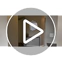 VETROVUE 30" Wavy Round Mirror with Gold Scalloped Metal Frame