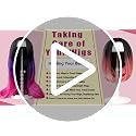 Adjustable Wig Stand with Anti-Slip Lace - 1 Piece, Height 12-18.8 Inches - Wig Display Holder - Black