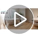 DEXI Beige Bathroom Runner Rug 72x24 Non-Slip Microfiber Bath Mat
